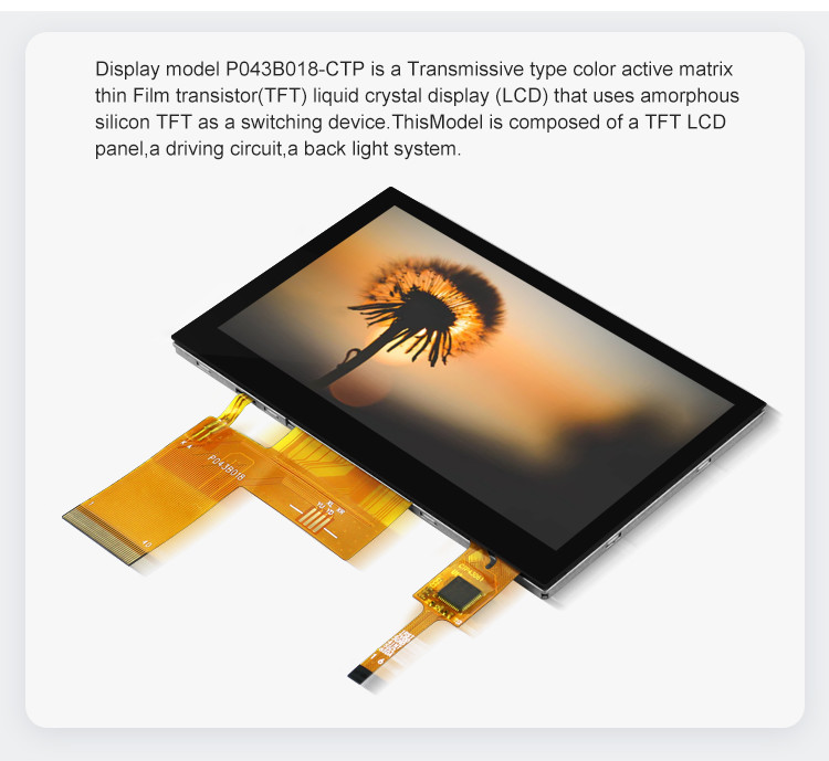How about the image effect of the 4.3 inch LCD screen?