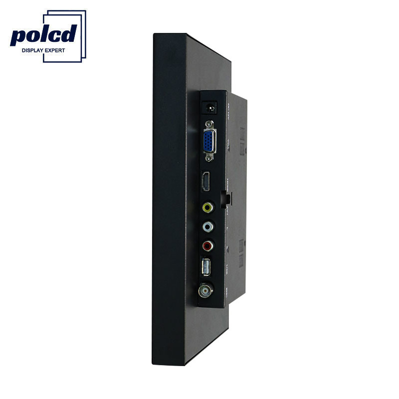 Polcd Customize 8 Inch Plastic Case Touch Screen Open Frame LCD Monitor Capacitive