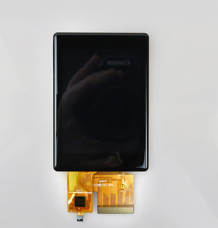 Polcd High Luminance 500nit 2.8 inch LCD Screen 240x320 IPS all view angle CTP Capacitive Touch TFT Display