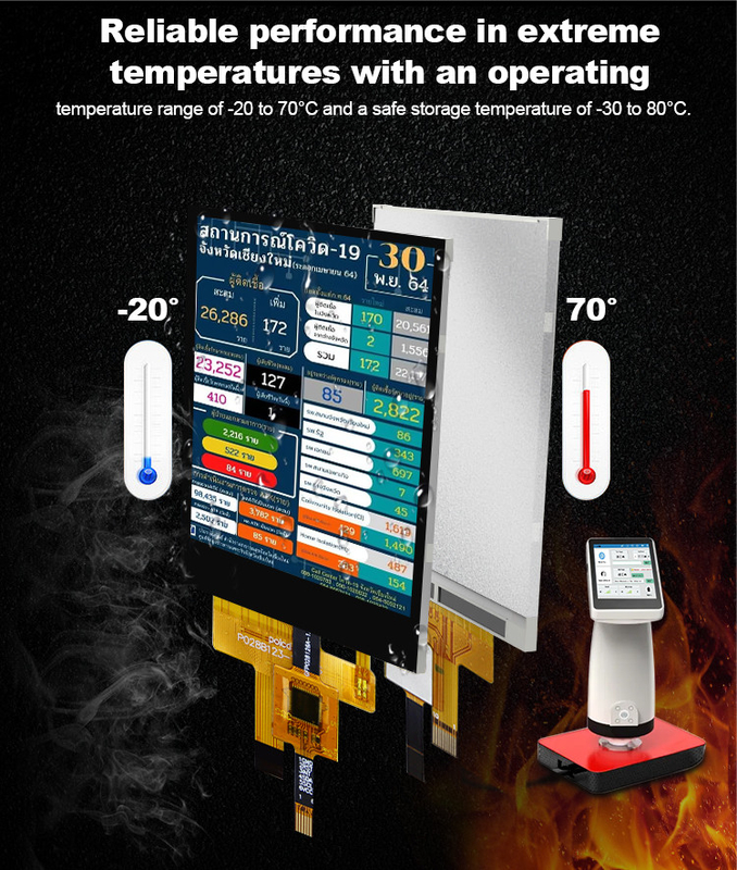 Polcd Full Color 2.8 inch Tft Display Small Size RGB Color Screen 2.8