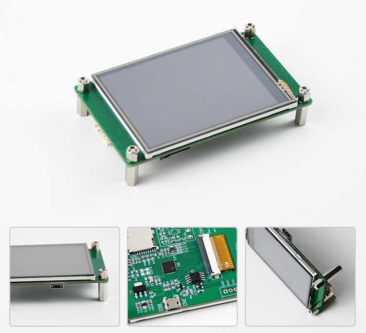 Polcd 2.8 Inch TFT LCD Display Module 240x320 Industrial Serial Port HMI Screen