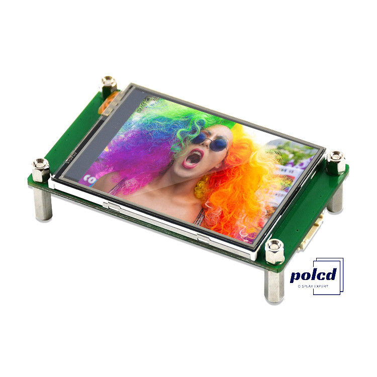 Polcd 2.4 inch TFT LCD Resistive Touch Screen Module 240*320 SPI Serial Port Display for arduino