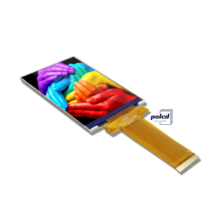 Polcd 3.5 Inch QVGA LCD Display Featured 320x480 Resolution MCU SPI Interface Touch Panel 3.5