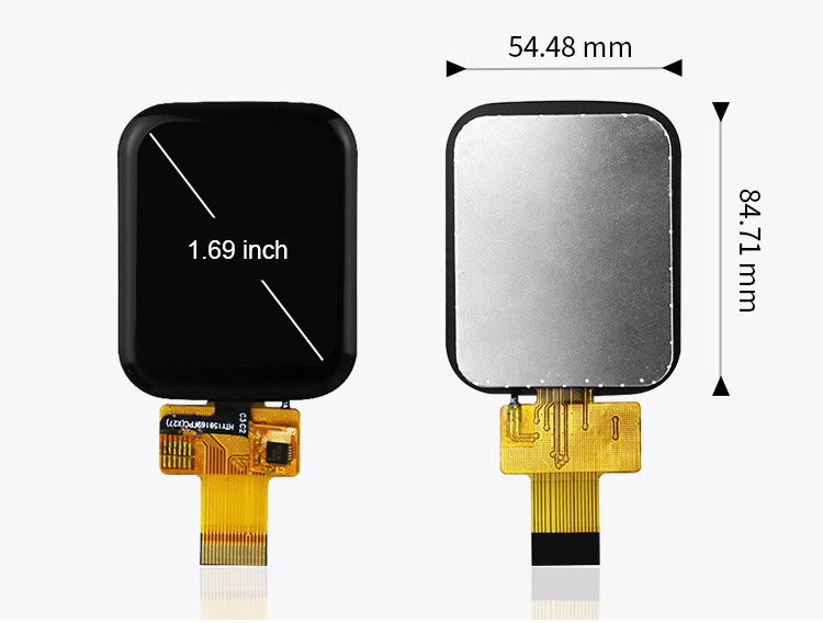 Polcd 1.69 Inch TFT Capacitive Touch Screen 240x280 Normally Black IPS LCD Module