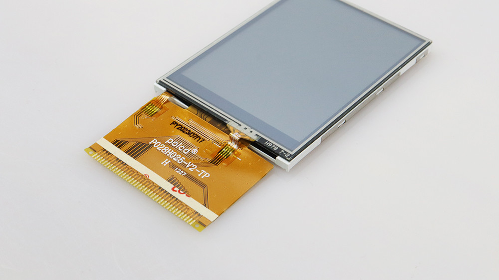 Polcd 2.8 Inch Full Viewing Angle TFT LCD Touch Screen Sunlight Readable IPS Panel