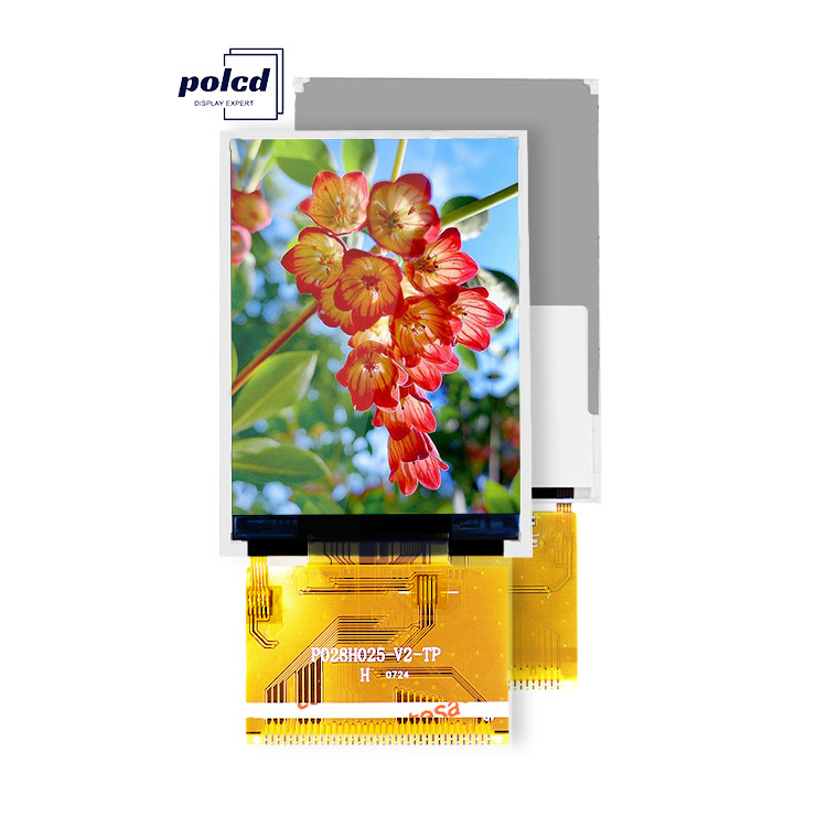 Polcd 300 Brightness 240X320 2.8 Inch Lcd Tft Display ILI9341V Medical LCD Display