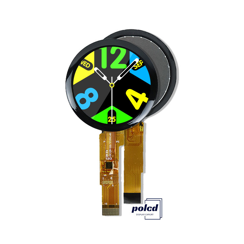 Polcd Round 240*240 1.28 1.3 Inch touch Tft Lcd Display SPI Interface GC9A01 Driver IC IPS Screen
