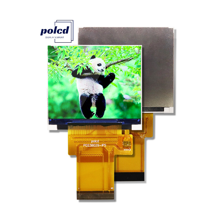 Polcd Small 2.3 inch 480x360 High Resolution RGB Color IPS Viewing Angle Landscape TFT LCD Screen