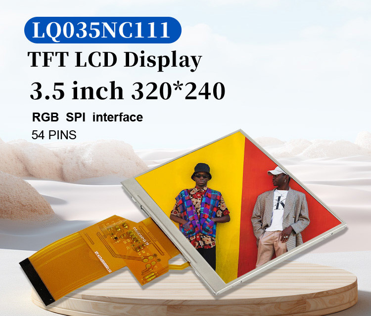 LQ035NC111 3.5 inch LCD Module 320x240 Rgb Spi interface 54 pin Color TFT Display