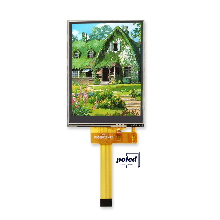 Polcd Small 2.8 Inch 240x320 14pins RTP Resistive Touch Panel SPI interface ST7789V 2.8