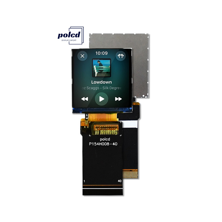 Polcd 1.54 Inch IPS TN Micro TFT LCD Module with LED Backlight 240x240 ST7789T3 Driver IC LCD Display Screen