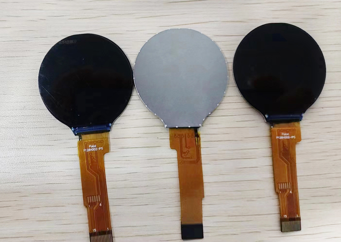 Polcd 1.28 Inch IPS Circular LCD Display 240xRGBx240 Resolution Customized TFT LCD Module for Smart Watches