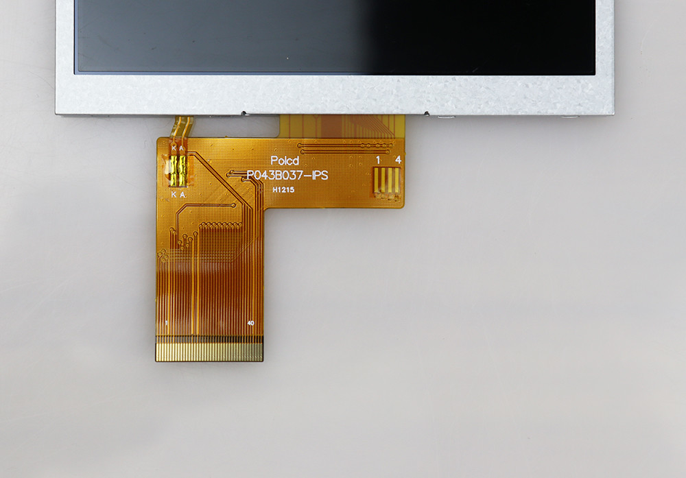 Polcd 4.3 Inch TFT LCD Module 480x272 NV3041A Drive IC 20pin IPS Wide View TFT LCD Display
