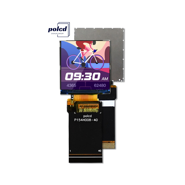 Polcd 1.54 Inch Liquid Crystal Display Module ST7789T3 Ic 240x240 Color TFT IPS LCD Screen