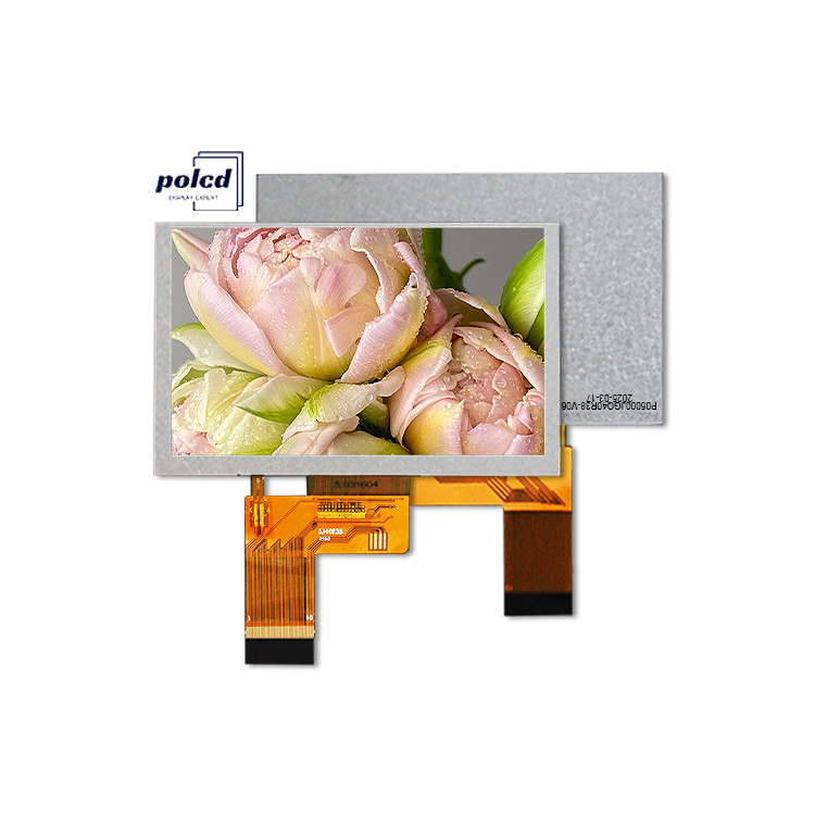 Polcd Custom 5 Inch LCD Module RGB Interface 800*480 ST7265 IPS Panel TFT LCD Display