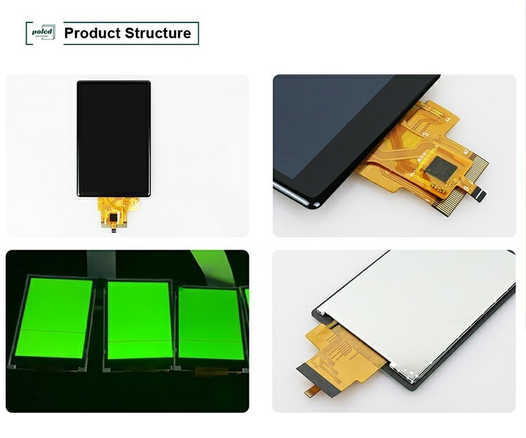 Polcd Custom 3.5 Inch Capacitive Touch Panel 320x480 500nit RGB interface IPS Tft Lcd Display Module