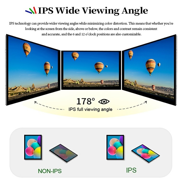 Polcd CTP 320x480 Resolution 30pin 3.5 Inch TFT LCD Touch Screen Module 330 nit TN Glass LCD Display