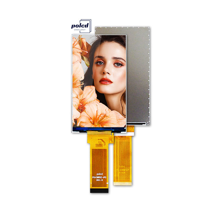 Polcd 4.5 Inch TFT LCD Module 480*854 Resolution 300 Nits RGB 24bit Interface 4.5