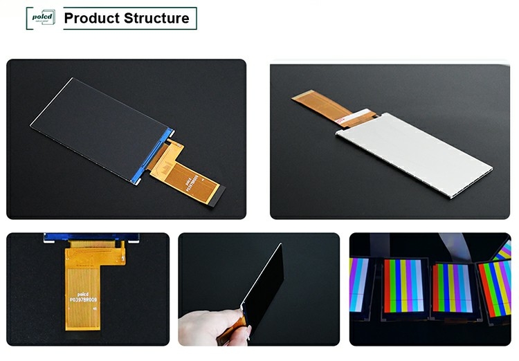 Polcd 3.97 Inch 4 Inch 480*800 300nit 40pin Rgb Interface All Transmissive ST7701S Tft Lcd Display Module