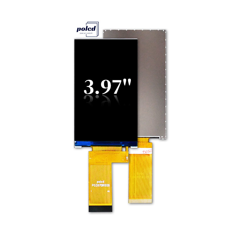 Polcd Full Viewing Angle 4 Inch 480*800 st7701s RGB Interface IPS 3.97 Inch TFT LCD Module