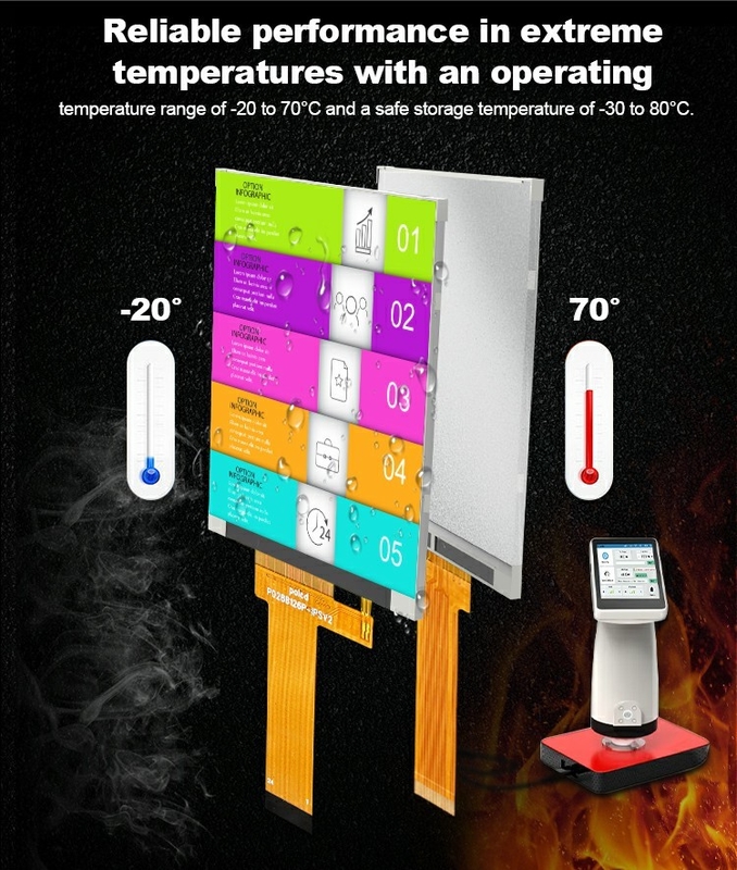 Polcd Small Lcd 2.8 inch 240x320 High Brightness 900 nit IPS LCD Module Display 2.8'' industrial TFT