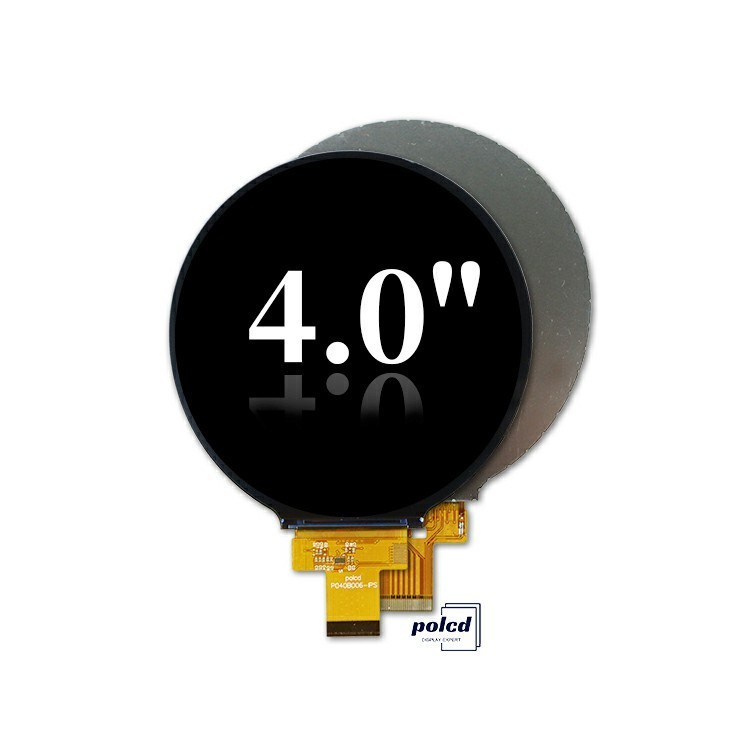Polcd 4 inch Round Circular TFT Display 720x720 MIPI interface 30 Pins ST7703 TFT LCD Screen Module