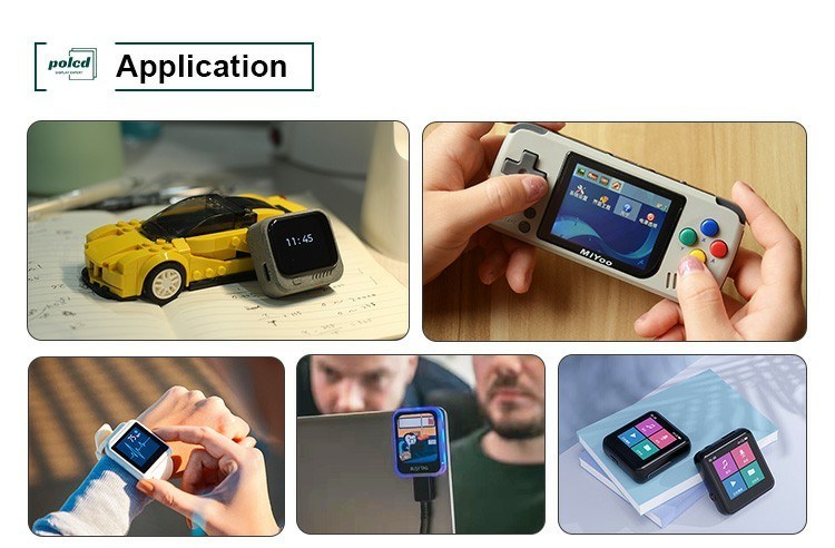 Polcd 1.69 Inch TFT Multi Capacitive Touch Screen 4 Line SPI 240x280 IPS Lcd