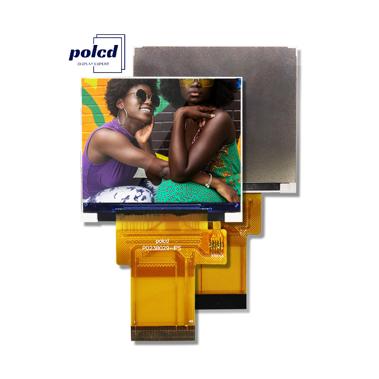 Polcd RoHS Small 2.3 Inch 480x360 TFT Screen Module IPS Full Color RGB SPI 2.31 Inch Tft LCD Display