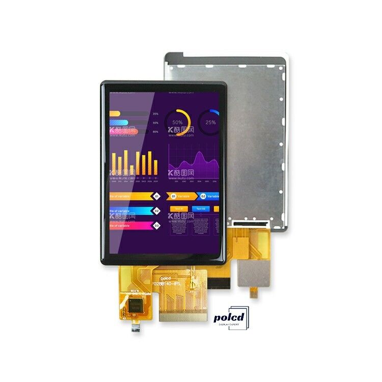 Polcd 2.8 Inch Tft Touch Lcd Display Module 240*320 RGB Interface Color Touch Small Screen