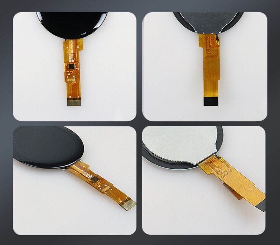 Polcd Small Round 1.28 Inch Lcd Screen 240*240 1.3 Inch Spi Interface IPS Circular Tft Lcd Module Panel