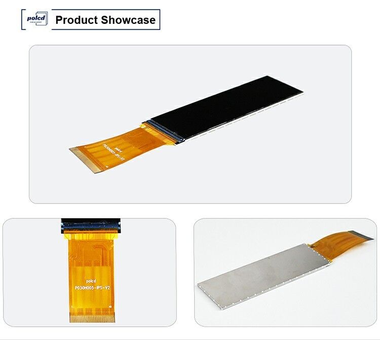 Polcd 3 inch Color Screen Module 268*800 ST7701S ic High Brightness IPS 3