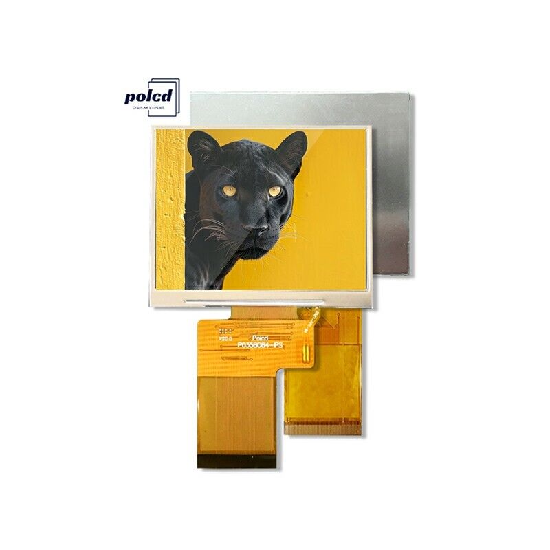 Polcd Factory 3.5 inch TFT LCD 320 * 240 SPI RGB interface Instrument Screen 3.45 inch LCD Display Module