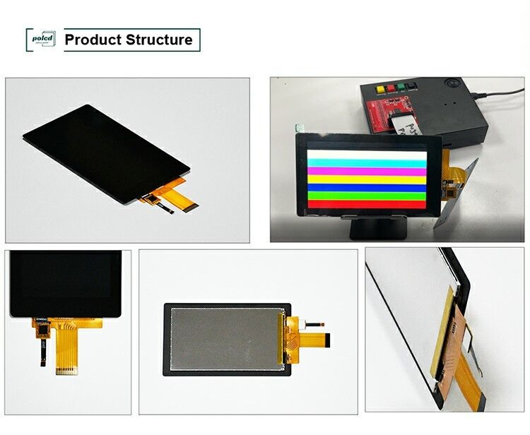 Polcd 5 Inch LCD Vertical Screen 720*1280 MIPI Interface Capacitive Touch Panel IPS 5'' TFT Display