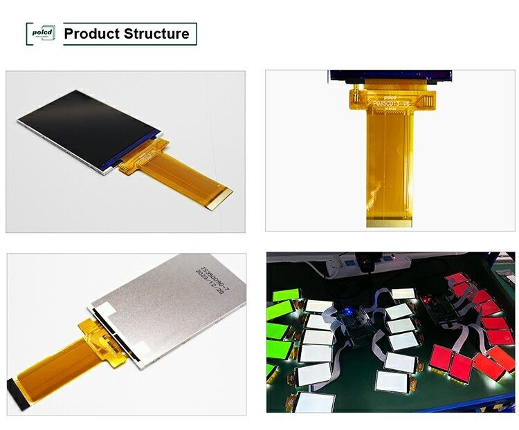 Polcd 3.5 inch LCD Touch Display Screen 320 * 480 SPI MCU interface IPS full view Touch Module