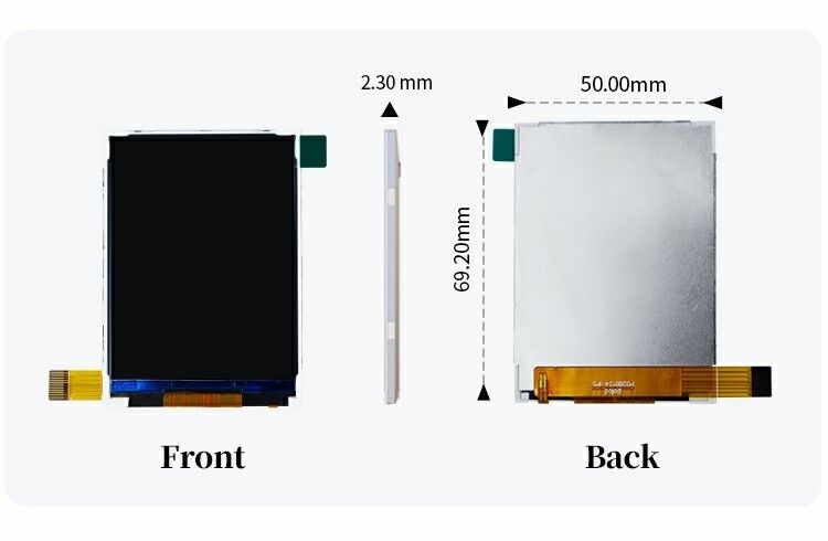 Polcd 2.8 inch LCD Module 240x320 ST7789V SPI Interface 14 pin 2.8 TFT Display LCD Screen