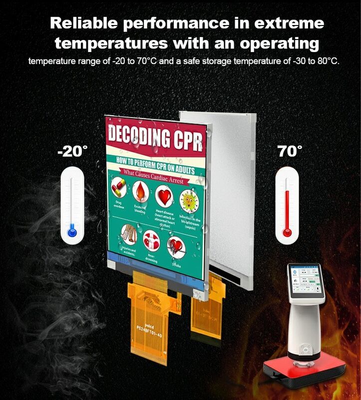 Polcd 2.4 inch LCM Module Transflective SPI MCU Welding 20pin Resolution 240x320 TFT LCD Screen