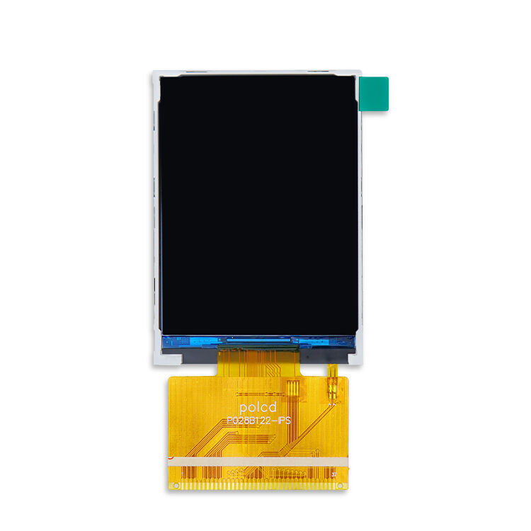 Polcd Small 2.8 inch 240x320 QVGA High Brightness 300nits MCU RGB interface IPS TFT display