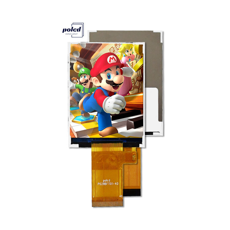 Polcd 2.8 Inch 240*320 Transflective LCD Screen ST7789T3 Mcu Spi Interface 2.8