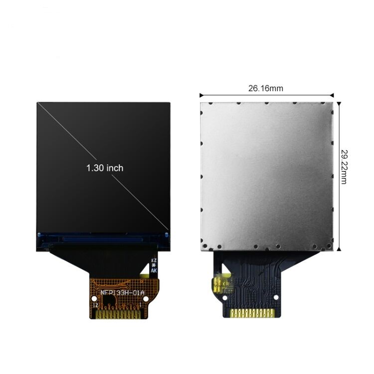 Polcd 1.3 Inch High Resolution Square LCD Screen for Wearable 240x240 SPI ST7789V IPS Tft Lcd Display