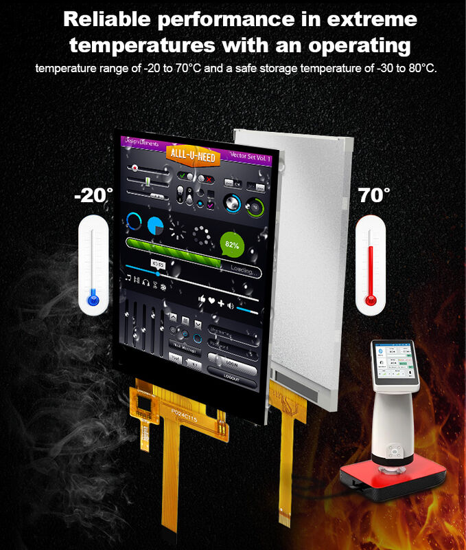 Polcd Qvga 240x320 Resolution 2.4 inch ST7789V3 Touch Screen CTP TFT LCD Display Module