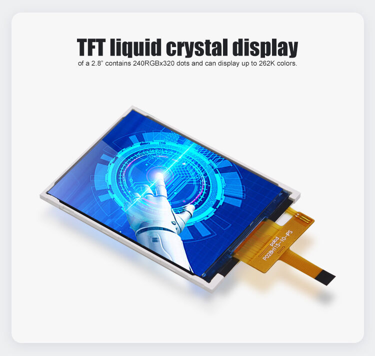 Polcd 2.8 inch IPS Screen LCM Module 240x320 SPI Interface ST7789V High Brightness TFT LCD Display