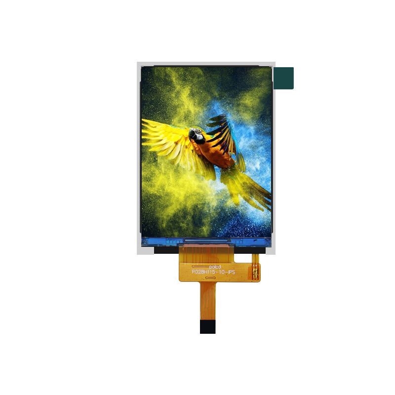 Polcd 2.8'' TFT LCD Customize Color Panel Screen 240*320 Resolution 260 nit IPS LCD Display