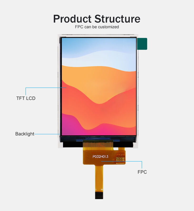 Polcd 3.2 inch 240x320 LCD Module Display Spi interface TFT Panel ST7789V 3.2'' LCD Screen
