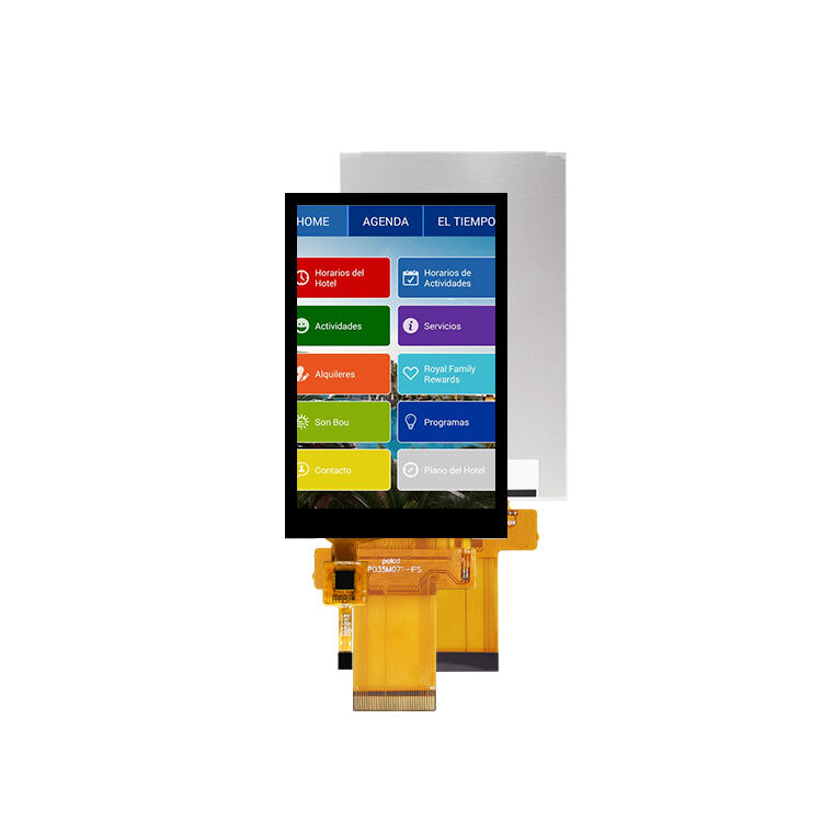 Polcd ILI9488 Drive 3.5 inch LCD Module High Brightness 300 nit IPS Wide View CTP RTP 320*480 TFT Display
