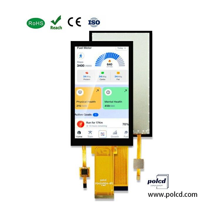 4.5 Inch IPS LCD 480x854 RGB Interface ST7701S TFT LCD Display with Capacitive Touch Panel