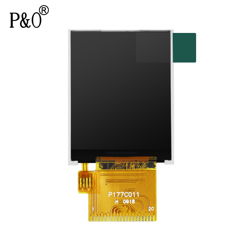 Polcd Resolution 128*160 1.77 Tft Lcd ST7735S TFT LCD Display For Commercial