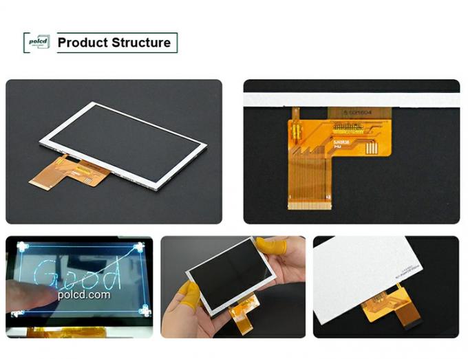 Polcd 5 Inch LCD Module 800*480 ST7265 IPS TFT Display