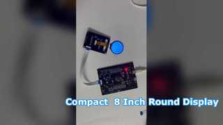 Polcd 1.28 inch 240x240 Round Circular TFT Display
