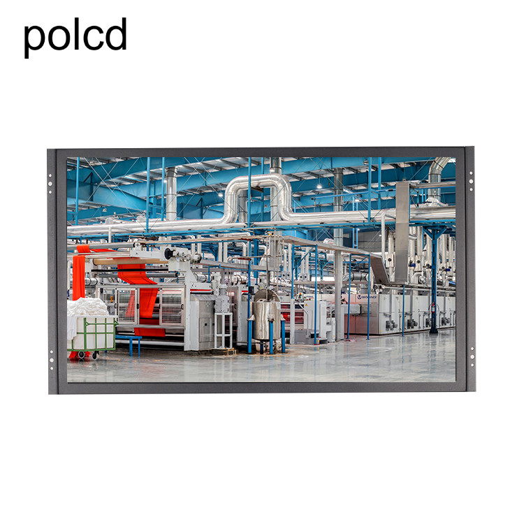 Industrial Polcd 21.5 Inch LCD Monitor Touch Screen Pure Flat Metal ...