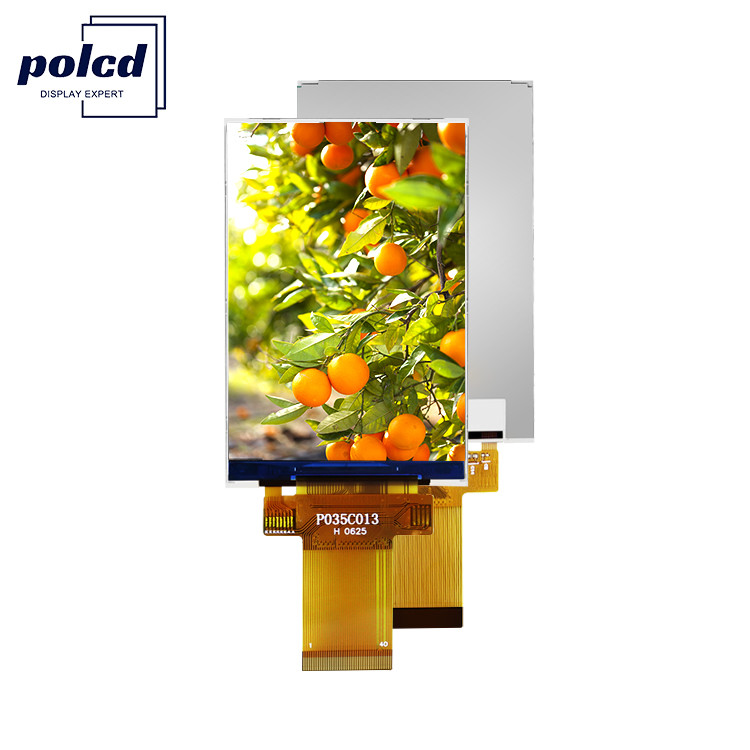 Polcd 320x480 3.5 Inch TFT Panel Spi 8 / 9 / 16 / 18 Parallel Interface LCD Display